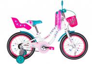 Велосипед Formula 16" 8.5"(22 см) FLOWER PREMIUM OPS-FRK-16-181