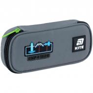 Пенал Next level K25-662-10 KITE серый с рисунком