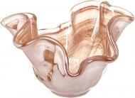 Фруктовница PETALI 30х23х18 см янтарное стекло