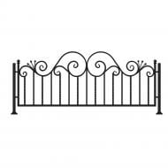 Кованое ограждение Артдеко КО-23 1755х750 мм (комплект элементов)