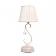 Настольная лампа декоративная Altalusse 1x40 Вт E14 кремово-белый INL-6083T-01