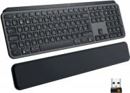 Клавіатура Logitech MX Keys Plus Advanced Wireless Illuminated Keyboard with Palm Rest (L920-009416) graphite