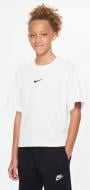 Футболка Nike G NS TEE ESSNTL SS BOXY DH5750-100 р.S білий