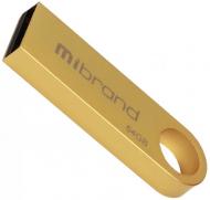 Флешпам'ять Mibrand Puma 64 ГБ USB 2.0 gold (MI2.0/PU64U1G)