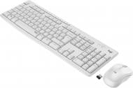Комплект клавіатура та миша Logitech MK295 Silent Wireless Combo White (L920-009824)