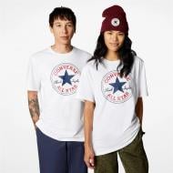 Футболка Converse Chuck Patch Tee 10025459-102 р.2XS белый