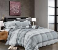 Комплект постельного белья сатин Deira 2,0 серый SoundSleep