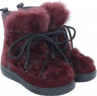 Черевики Oscar Afterski Boots Dark-Red ANET-SHORT-bor р.40 червоний