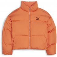 Куртка женская зимняя Puma CLASSICS OVERSIZED PUFFER JACKET 62169360 р.L оранжевая