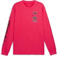 Футболка Puma MELO 1LOVE LS TEE 62778601 р.M рожевий