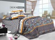 Комплект постельного белья сатин Catalonia евро разноцветный SoundSleep