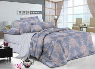 Комплект постільної білизни сатин Pannonia 1,5 бузковий SoundSleep