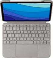 Чехол-клавиатура Logitech Combo Touch for iPad Pro 12.9-inch (5th generation) UK sand (L920-010222)