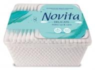 Ватные палочки Novita delicate make up & care 300 шт. (квадратная)