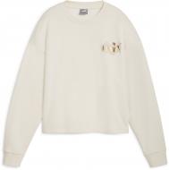 Свитшот Puma ESS+ CLASS ACT CREW 68169387 р.XS бежевый Свитшот Puma ESS+ CLASS ACT CREW 68169387 р.XS бежевый