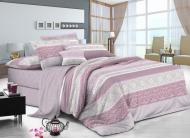 Комплект постельного белья Sevastia семейный розовый с рисунком