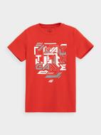 Футболка 4F HJZ21-JTSM006-62S красный Футболка 4F HJZ21-JTSM006-62S красный