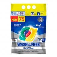 Капсули для машинного прання Wash&Free 75 шт 75 шт.