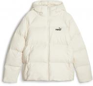 Пуховик Puma HOODED ULTRA DOWN PUFFER JACKET 67536987 р.M бежевый