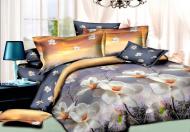 Комплект постельного белья Istria 1,5 серый с бежевым