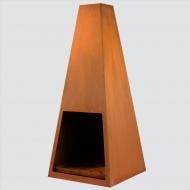 Костровая чаша OXA Taper з CorTen 	600х600х1400 мм