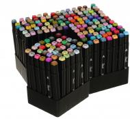 Набор двусторонних маркеров Touch 168 шт. разноцветный