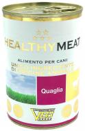 Корм для усіх порід Healthy Meat паштет монопротеїн перепілка 400 г 400 г