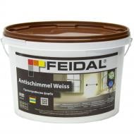 Фарба акрилова Feidal Antischimmel Weiss мат білий 2,5 л