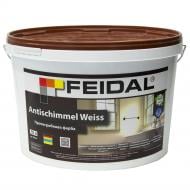 Краска акриловая Feidal Antischimmel Weiss мат белый 10 л