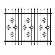 Ограждение Артдеко КО-65 2000х1575 мм (комплект элементов)