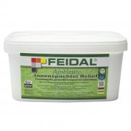 Декоративная шпаклевка моделирующая Feidal Ambiente Innenspachtel Relief 8 кг белый