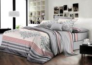 Комплект постельного белья Illyria 2.0 серый с рисунком