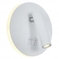 Бра Victoria Lighting LED 8 Вт білий Lagos/AP1 white