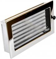 Решітка камінна з жалюзі  4FIRE 17х30 сталь полірована