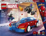 Конструктор LEGO Super Heroes Marvel Автомобиль для гонок Человека-Паука и Зеленый Гоблин с ядом Венома 76279