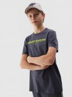 Футболка 4F TSHIRT M1114 / TSHIRT M1114 4FJWSS24TTSHM1114-24S р.164 серый