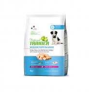 Корм для щенков для средних пород Trainer Natural Natural Puppy Junior Medium (курица) 3 кг