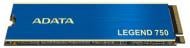SSD-накопитель ADATA Legend 750 1000GB M.2 PCI Express 3.0 x4 3D NAND (ALEG-750-1TCS)