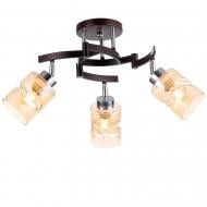 Люстра стельова Victoria Lighting 3x60 Вт Е27 хром/венге Will/PL3