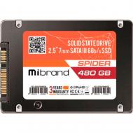 SSD-накопитель Mibrand Spider 480GB 2,5" SATA III 3D TLC (MI2.5SSD/SP480GB)