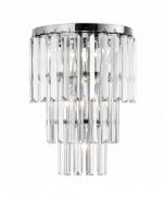 Бра LIGHT SET PIONA D260 E14 прозрачный/хром