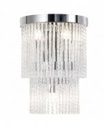 Бра LIGHT SET LYST D260 E14 прозрачный/хром
