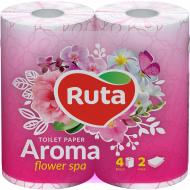 Туалетний папір Ruta Aroma рожевий двошаровий 4 шт.