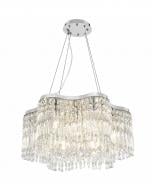 Люстра подвесная LIGHT SET IRYS PL600 10xE14 прозрачный/хром Люстра подвесная LIGHT SET IRYS PL600 10xE14 прозрачный/хром