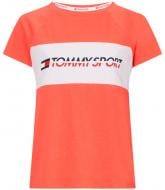Футболка Tommy Hilfiger BLOCKED TEE LOGO S10S100331603 р.L коралловый