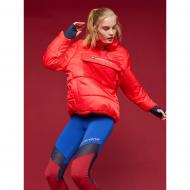 Анорак женский Tommy Hilfiger BLOCK INSULATION JACKET S10S100353603 р.XS коралловый