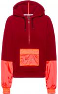 Джемпер Tommy Hilfiger BLOCKED POLAR MIX HOODIE S10S100355607 р. S красный