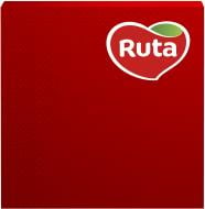Серветки столові Ruta 33х33 см червоний 20 шт.