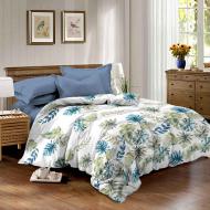 Комплект постельного белья сатин Pavia 1,5 синий SoundSleep