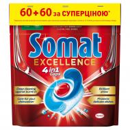 Таблетки для ПММ Somat Экселенс (60) Duo 120 шт.